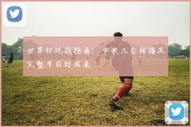 世界杯观战指南:中央几台转播及完整节目时间表